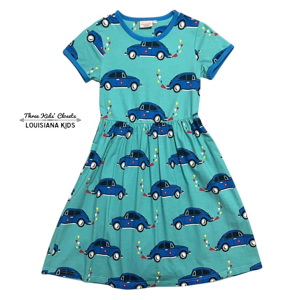 Moromini Sz 152/158 (12-13Y) Grandpa's Beetle Car Dress